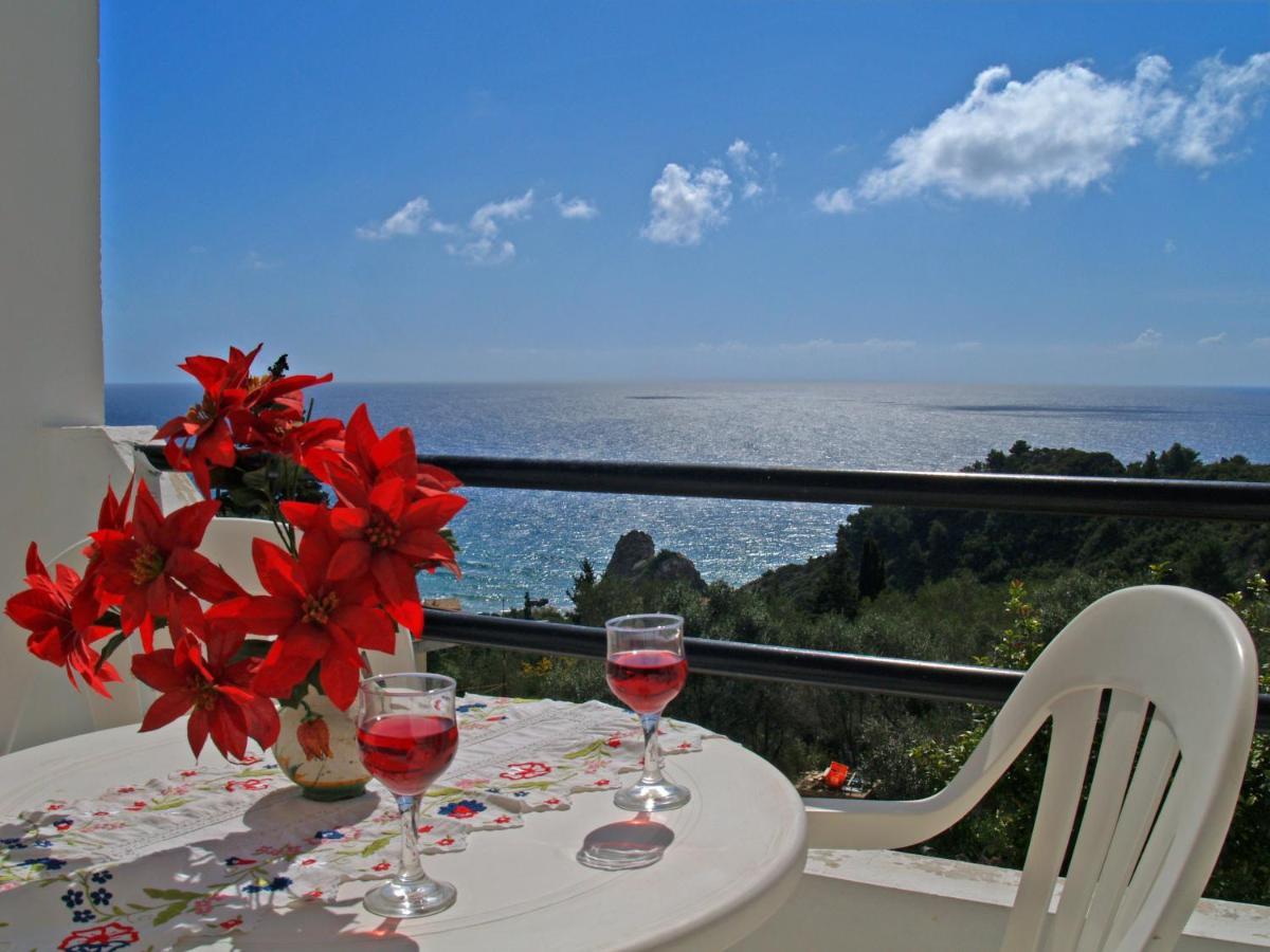 With Swimming Pool And Panorama Sea View - Apartment *